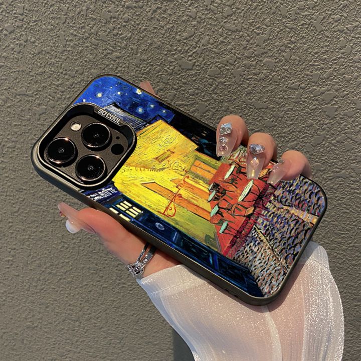 Van%20Gogh%20Starry%20Sky%20Art%20Phone%20Case%20For%20IPhone%2016%2015%2014%2013%2012%2011%20Pro%20Max%20X%20XR%20XSMAX%208%207%20Plus%20Matte%20Shockproof%20Back%20Cover%20-%20Image%207