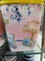 beautifull dustbin 1pcs goal and square shape fancy dustbins recycle bin. 