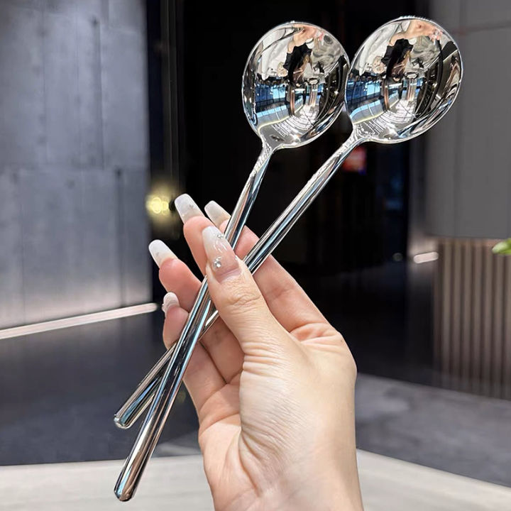 Korean%20Style%20Stainless%20Steel%20Thickening%20Spoon%20Creative%20Long%20Handle%20Hotel%20Hot%20Pot%20Spoon%20Soup%20Ladle%20Home%20Kitchen%20Essential%20Tools%20-%20Image%205