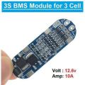 3S 10A Original BMS. 12.6V , 11.11V 18650 Cells Battery Management Systum 3.7v Cells BMS. 