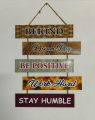 Wooden Wall Hanging Quotes for Home Decor.. 