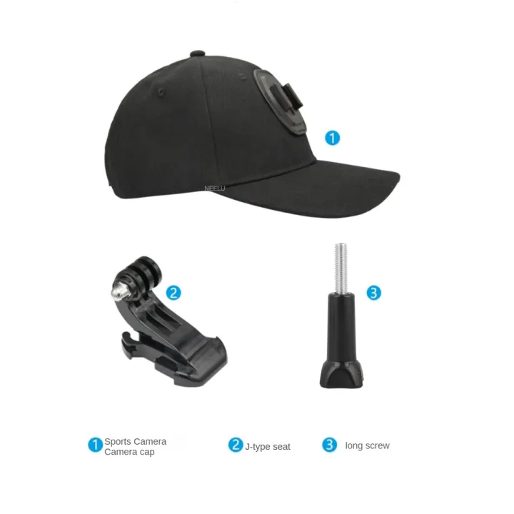 Adjustable%20Canvas%20Sun%20Hat%20Cap%20for%20Gopro%20Hero%2012%2011%2010%209%208%207%206%205%204%203%20insta360%20x3%20x2%20Eken%20SJCAM%20%20DJI%20OSMO%20Sport%20Action%20Camera%20-%20Image%206