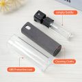 2-in-1 Screen Cleaner Kit For Phone/Laptop/Tablet/TV/Monitor/Car Screens Spray and Wipe Cleaning Tools.