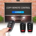 Universal 433 MHZ Wireless Clone Remote Control Switch Cloning Copy 433.92mhz Gate Garage Door Control Duplicator Portal Key. 