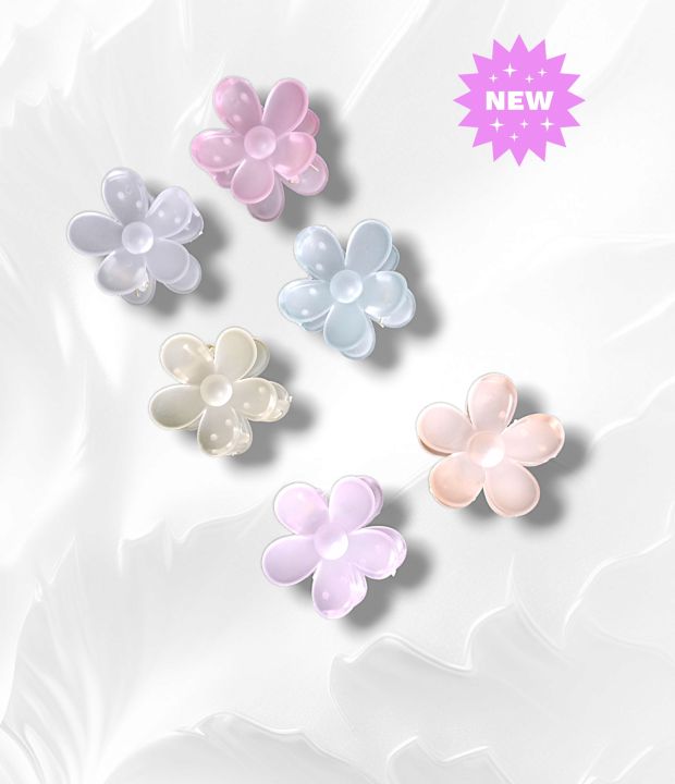 flower hair clow for girls|hair catcher|hair accessories|new clutcher design