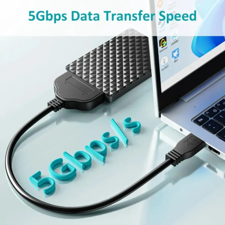 SATA%20to%20USB%203.0%20Cable%20USB%20Adapter%20Compatible%20for%202.5"%20HDD%20&%20SSD%20Hard%20Drive%20Reader%20USB%20SATA%20External%20Hard%20Drive%20Converter%20-%20Image%203
