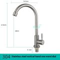 304 Stainless Steel Faucet Kitchen Bathroom Sink Universal Bathroom Accessories Shower System Washbasin Mixer Basin Mixer Tap. 