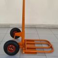 Hand Truck Trolley, Dolly, Box Cart, Sack Barrow, Sack Truck, Two Wheeler Truck, Hard Rubber Wheels 10 inches, 225kg Load Capacity, 48.25" Height, 24" Width, Depth 18-3/8" / 31-3/8". 