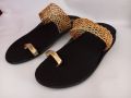 Slippers for women Beauty handmade slides black and gold srilanka made comfort for your foot. 
