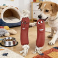 Dog Sausage Chew Toy - Bite-Resistant And Not Easy to Break, Interactive Training Teething Toy, Preferred Material, Dog Chew Toy.