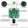 XH-A158 PAM8403 Audio Power Amplifier Board 2 times 5w Bluetooth-compatible 5.0 DIY Wireless Speaker Amplifier Board 2 Channel.