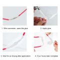 Insulating Glue Paste Waterproof Fix Dry Glue Liquid Insulation Electrical Tape Tube Insulation Fast Sealing Sealant 30/50ml. 