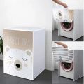 Front Loading Washing Machine Cover for Drum PEVA Sunscreen Dust Proof Cover Protective Automatic Washing Machine Household. 