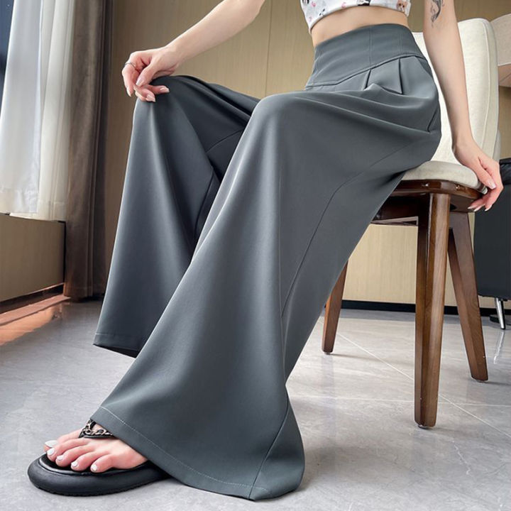 New%20Lady%20High%20Waist%20Pants%20Female%20Classic%20Suit%20Wide%20Leg%20Trousers%20Women%20Korean%20Fashion%20Comfortable%20Baggy%20Slacks%20-%20Image%205