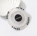 Black & White Pins Wheel Size 2 Inch Hijab Pins -Scarf Pins-Burka Pins-Stoller Pins (40 Pins In 1 wheel). 