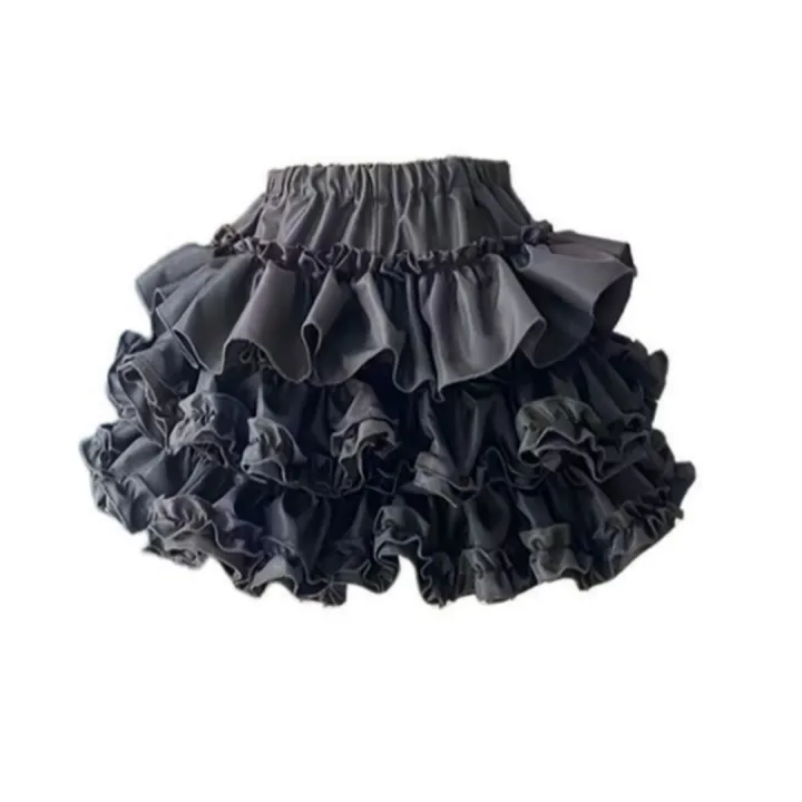 Princess%20Kawaii%20Sweet%20Mini%20Skirt%20Elastic%20High%20Waist%20Ballet-Style%20Tiered%20Skirt%20New%20White%20Casual%20Matching%20Girl's%20Short%20Cake%20Skirt%20-%20Image%207