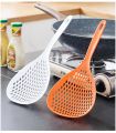 1 Pc White Large Capacity Spoon Withstand High Temperature Hung Dumplings Leaking Net Not Easy To Deform Kitchen Supplies.