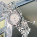 Women's Premium Crystal Watch Luxurious Crystal Bracelet Design Wrist Watch for Outside Office Business Meeting.