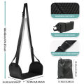 Newest Airplane Foot Hammock Airline Foot Rest With Removable Pad Adjustable Strap Foot Hammock With Menory Foam For Travel. 