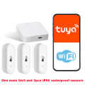 Weather Station RF433 Wireless Thermometer Kit WIFI Indoor Temperature and Humidity Sensor Phone Remote Monitoring Support Tuya. 