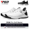 PGM XZ358 Golf Shoes Men's Sports Shoes Comfortable Cushioning Buckle Waterproof Anti Slip Golf Height Boosting Shoes. 