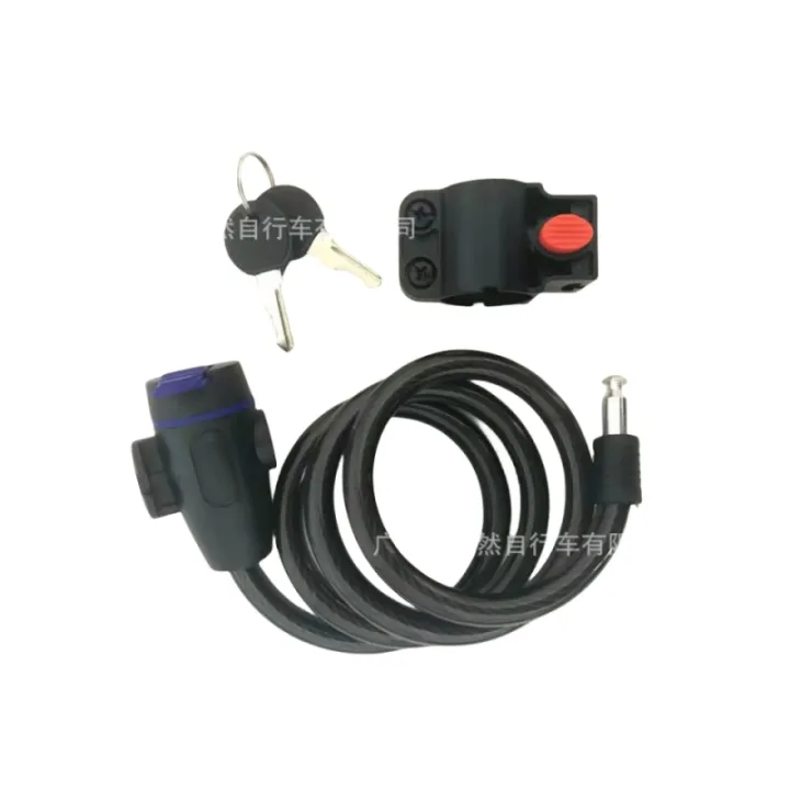 100cm%20Bicycle%20Lock%20Anti-theft%20Mountain%20Road%20Bicycle%20Wire%20Chain%20Lock%20Key%20Safety%20Anti-theft%20Belt%20Mounting%20Bracket%20Bicycle%20Lock%20-%20Image%208