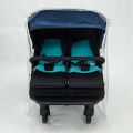 Twin Stroller Rain Cover Windshield Double Front Stroller Universal Rainproof Warm Cover Cart Raincoat Baby Stroller Accessories. 