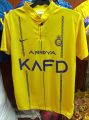 ALNASSR YELLOW FOOTBALL JERSEY. 