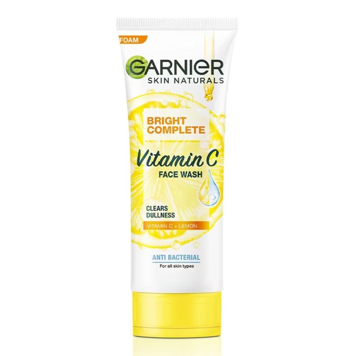 Garnier Bright Complete Vitamin C Face Wash 100g