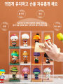 6pcs Blind Box Storage Display Rack Toys Display Box Stackable Organizer for Collectibles Mini Figurines Durable Display Cabinet. 