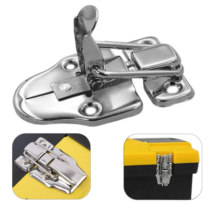 Spring Loaded Crate Lock 2pcs Toggle Latches Spring Loaded Clamp Clip Case Box Latch Catch ...