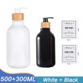 Soap Dispenser 300/500ml Thickened Refillable Shampoo Pump Bottle Lotion Container Soap Pump Tank Hand Wash Bathroom Accessorie. 