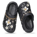 Children's flower shoes clogs non-slip girls outdoor leisure garden shoes teenagers one-step beach shoes 3057 step 1390.