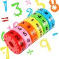 Children Magnetic Mathematics Digital Learning Educational Toys Magic Intelligence Arithmetic Maths Puzzle Cube For Kids Gift  Engaging Maths Teaching Toy: Detachable Magnetic Calculator For Kids - Add, Subtract, Multiply & Divide!. 