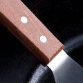MANNKITCHEN Professional Grade Stainless Steel Spatula Perfect for Cast Iron Skillets and Flat Top Grills. 