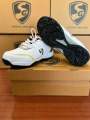 SG Scorer 5.0 Rubber Spikes Cricket Shoes Size No 08 SG Cricket Shoes Cricket Shoes For Men (White) Believe. Become. 