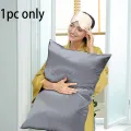Silky Satin Pillowcase 21 Momme 600 Thread Count for Hair and Skin , Hypoallergenic Breathable Both Sides satins with zipper. 