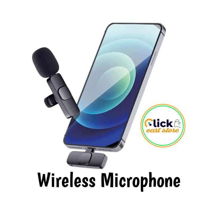 K8 wireless microphone studio interview & vlog video