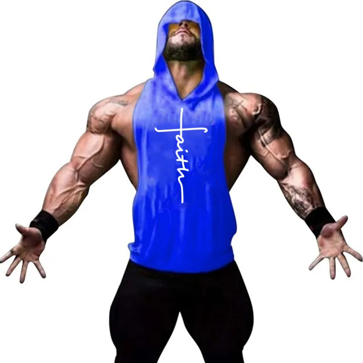 Muscle%20men's%20sports%20vest%20fitness%20top%20sleeveless%20vest%20men's%20fitness%20running%20sports%20casual%20comfortable%20refreshing%20hooded%20vest%20-%20Image%205