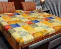 3Pcs Bedsheet Set King Size- 100% Pure Cotton Bedsheet Double Bed King- Printed Design Bedsheet Sets with two Pillow Covers. 