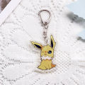 1/9PCS Anime Characters Pokémon Acrylic Keychain Accessories Cute Keyrings Friends Cartoon Bag Charms Backpack Pendant.