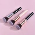 1pc Flat Makeup Brushes Kabuki Foundation Brush Liquid Cream Powder Contour Blending Face Repair Beauty Tools Brochas Maquillaje. 