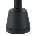 YINTAL Adjustable Butterfly Open Double Edge Safety Razor Set Matte BLACK Brass Razors 1 Razor 1 Base 5 Blades. 
