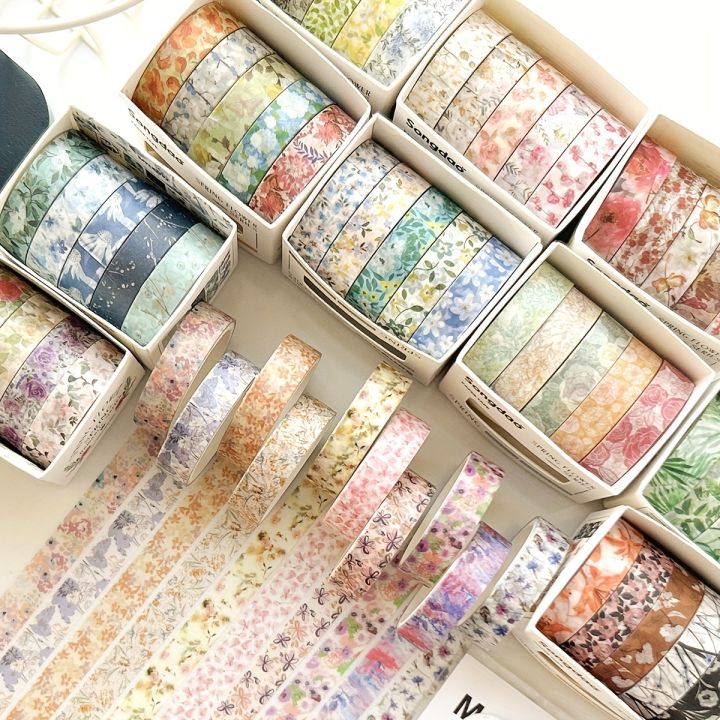 5%20Rolls%20of%20Boxed%20Romantic%20Flower%20Handbook%20Tape,%20Cute%20DIY%20Fresh%20Decorative%20Washi%20Tape%20for%20Students,%20a%20Must-Have%20%20for%20Students%20-%20Image%206