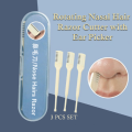 3-Piece Nose Hair Cleaner Set – Double-Head Nose Hair Trimmer for Men & Women. 
