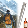 Flasks Wine Whisky Bottle Stainless Steel Tubular Wine Pot 1.5oz Portable Wine Bottle Portable Wine Bottle Whiskey Bottle.