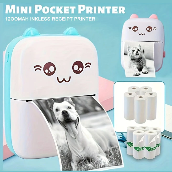 C9 mini HD printer portable sticker label Printer Bluetooth pocket ...