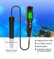 Dissolved Oxygen Meter in Water, Dissolved Oxygen Analyzer 0.0-40.0mg/L, with Automatic Temperature Compensation Function, for Measuring Dissolved Oxygen, Temperature. 