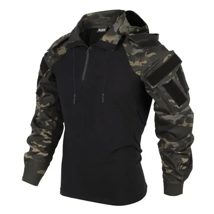 Outdoor%20Shirts%20Camo%20Combat%20T-Shirt%20Hooded%20Men%20Tactical%20Shirt%20Wear%20Resistance%20Airsoft%20Paintball%20Camping%20Hunting%20Clothing%20-%20Image%203