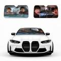 I-HarryS Movie Y-PotterS Drive Car SunShade Windshield Cover UV Protection Auto Visor Accessories For Cars. 